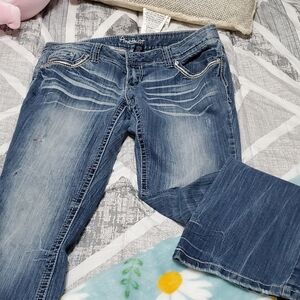 Amethyst Jeans Women's Blue Boot Cut Jeans